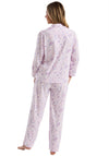 Marlon Floral Button Pyjama Set, Pink