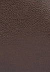 Barbour Men’s Leather Washbag, Dark Brown