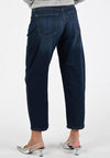 MAC Danni Barrel Fit Jeans, Dark Blue