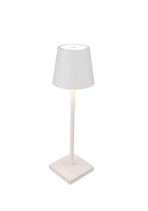RECHARGEABLE LED TABLE LAMP BRUSHED N