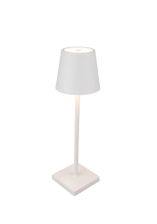 RECHARGEABLE LED TABLE LAMP BRUSHED N