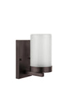 MacQuillan Home Rechargeable LED Wall Lamp, Brown