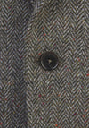 Magee 1866 Clady Donegal Tweed Herringbone Blazer, Grey