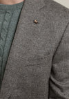 Magee 1866 Finn Tweed Sharktooth Blazer, Grey