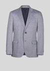 Magee 1866 Clady Linen Blend Blazer, Blue
