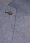 Magee 1866 Clady Linen Blend Blazer, Blue
