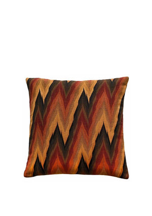 Malini Lightning Cushion 45x45cm, Rust