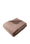 SOFTEST FLEECE THROW COFFEE 150 X 200