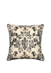 HAND PRINTED IKAT ON LINEN 50 X 50