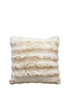 EXTREME SOFT TEXTURED CUSHION FAUX RABBIT