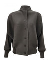 Malissa J One Size Pleated Jacket, Brown