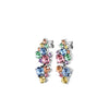 Dyrberg/Kern Marigold Drop Earrings, Silver & Pastel Multi