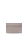 Valentino Ring Re Small Pebbled Card Holder, Ecru