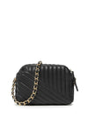Valentino Laax Re Quilted Crossbody Bag, Black