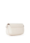 Valentino Conscious Faux Croc Print Shoulder Bag, Ecru