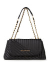 Valentino Laax Re Quilted Shoulder Bag, Black