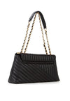 Valentino Laax Re Quilted Shoulder Bag, Black