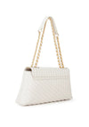 Valentino Laax Re Quilted Shoulder Bag, Off White
