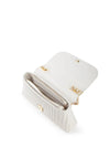 Valentino Laax Re Quilted Shoulder Bag, Off White