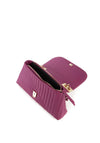 Valentino Laax Re Quilted Shoulder Bag, Beetroot Purple