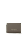 Valentino Ring Re Small Pebbled Wallet, Militare