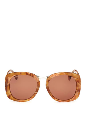 Max Mara Bridge MM0092 Sunglasses, Havana