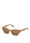 Max Mara Emme13 MM0057 Sunglasses, Matte Beige