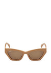 Max Mara Emme13 MM0057 Sunglasses, Matte Beige