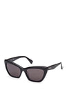 Max Mara Logo14 MM006357 Sunglasses, Black