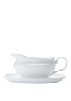 Maxwell Williams White Basics Gravy Jug & Saucer