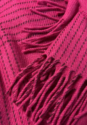 McNutt of Donegal Aspen Throw, Wild Orchid
