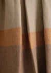 McNutt Of Donegal Seville Linen Throw, Beige & Tan