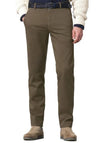 Meyer Oslo Chino Trousers, Brown