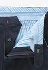 Meyer Roma Stretch Summer Chinos, Navy