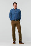 Meyer Roma Soft Cotton Chinos, Caramel