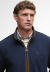 Barbour Men’s Harwood Full Zip Fleece, Navy