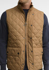Barbour Men’s New Lowerdale Gilet, Sand Beige