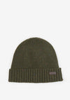 Barbour Carlton Fleck beanie & Scarf Gift Set, Olive