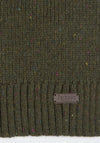 Barbour Carlton Fleck beanie & Scarf Gift Set, Olive