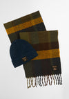 Barbour Westerdale Beanie & Scarf Gift Set, Navy Multi