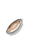 MICHAEL Michael Kors Athena Metallic Leather Convertible Clutch, Silver