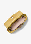 MICHAEL Michael Kors Bryant Large Textured Leather Shoulder Bag, Chartreuse