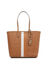 MICHAEL Michael Kors Eliza Stripe Tote bag, Tan