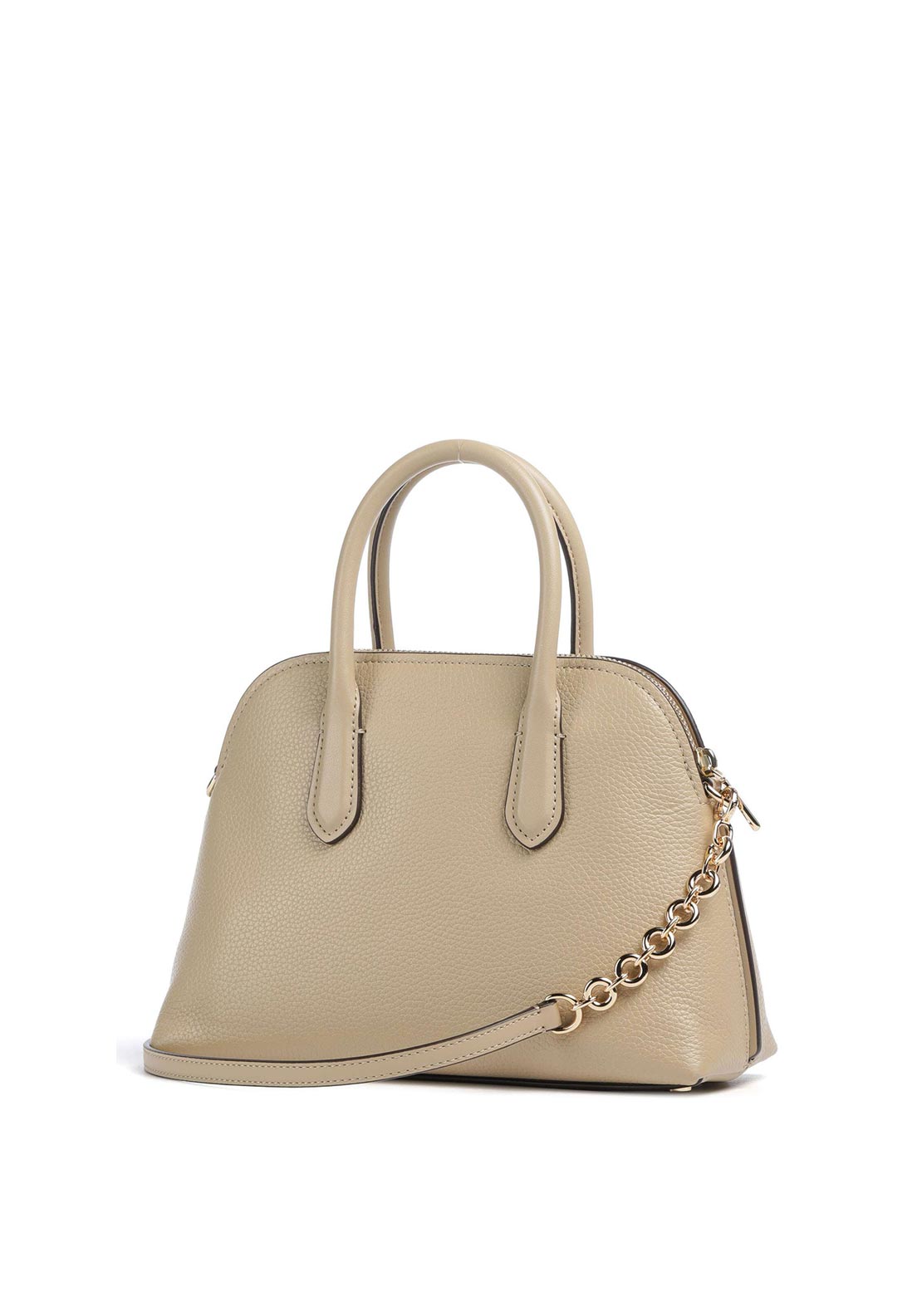 MICHAEL Michael Kors Freddie Small Dome Satchel Bag, Beige