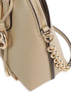 MICHAEL Michael Kors Freddie Small Dome Satchel Bag, Beige
