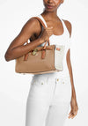 MICHAEL Michael Kors Hamilton Moderne Medium Shoulder Bag, Beige Multi
