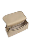 MICHAEL Michael Kors Holmes Medium Pebbled Leather Satchel Bag, Beige