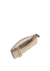 MICHAEL Michael Kors Jet Set Pebbled Leather Card Holder, Beige