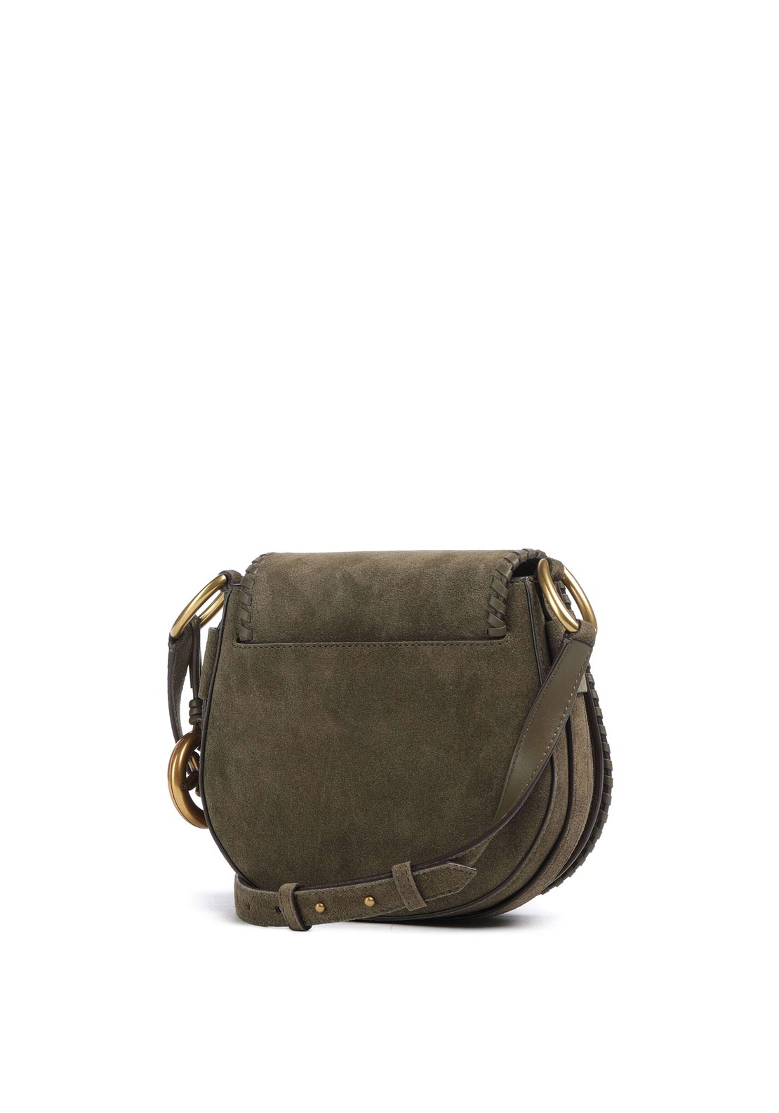 MICHAEL Michael Kors Joise Medium Whipstitched Saddle Bag, Loden Green