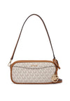 MICHAEL Michael Kors May Logo Mini Shoulder Bag, White